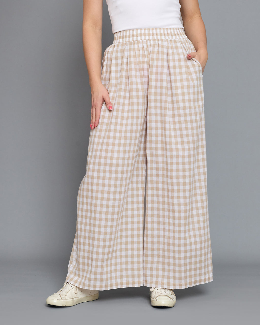 Gingham Pants