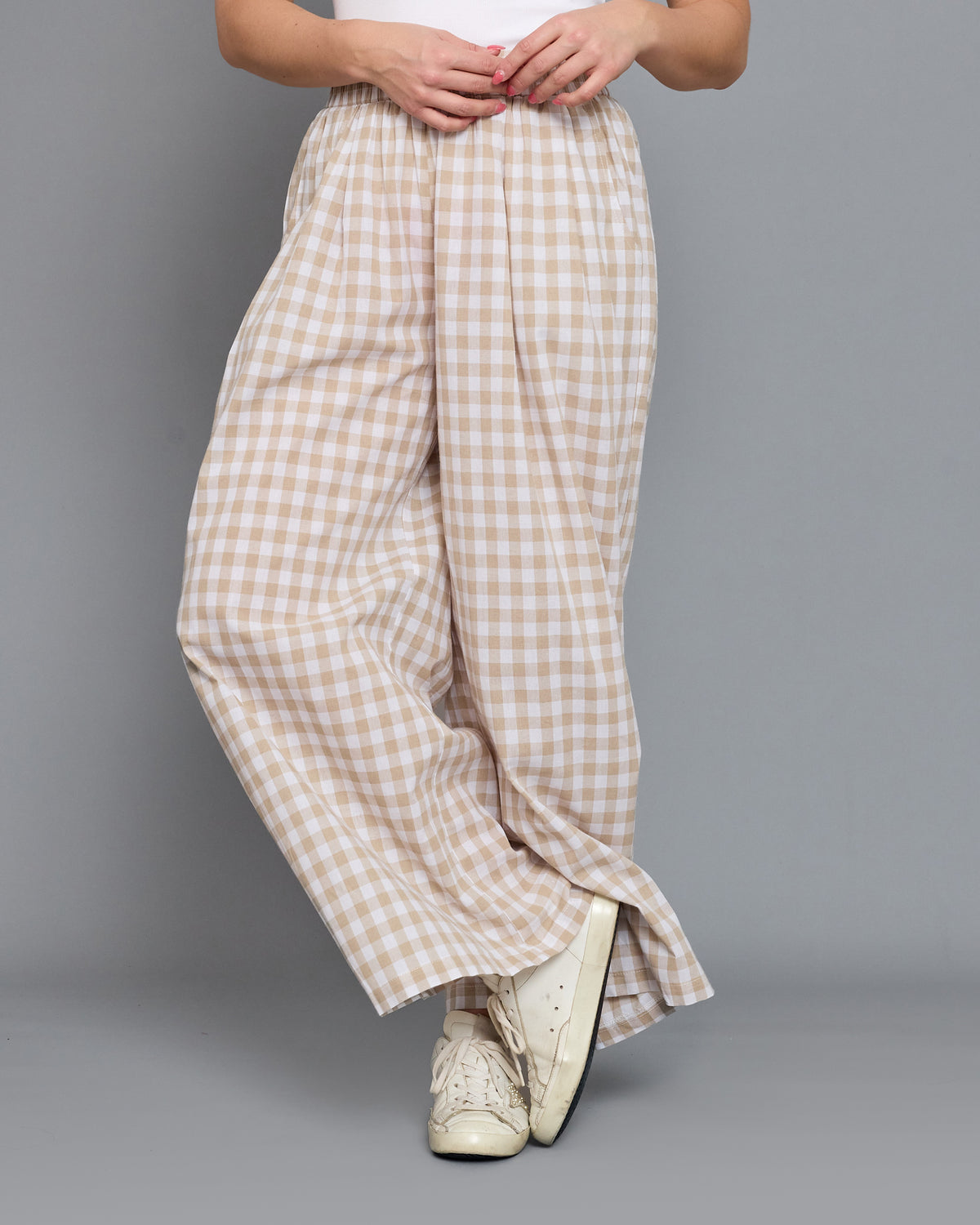 Gingham Pants