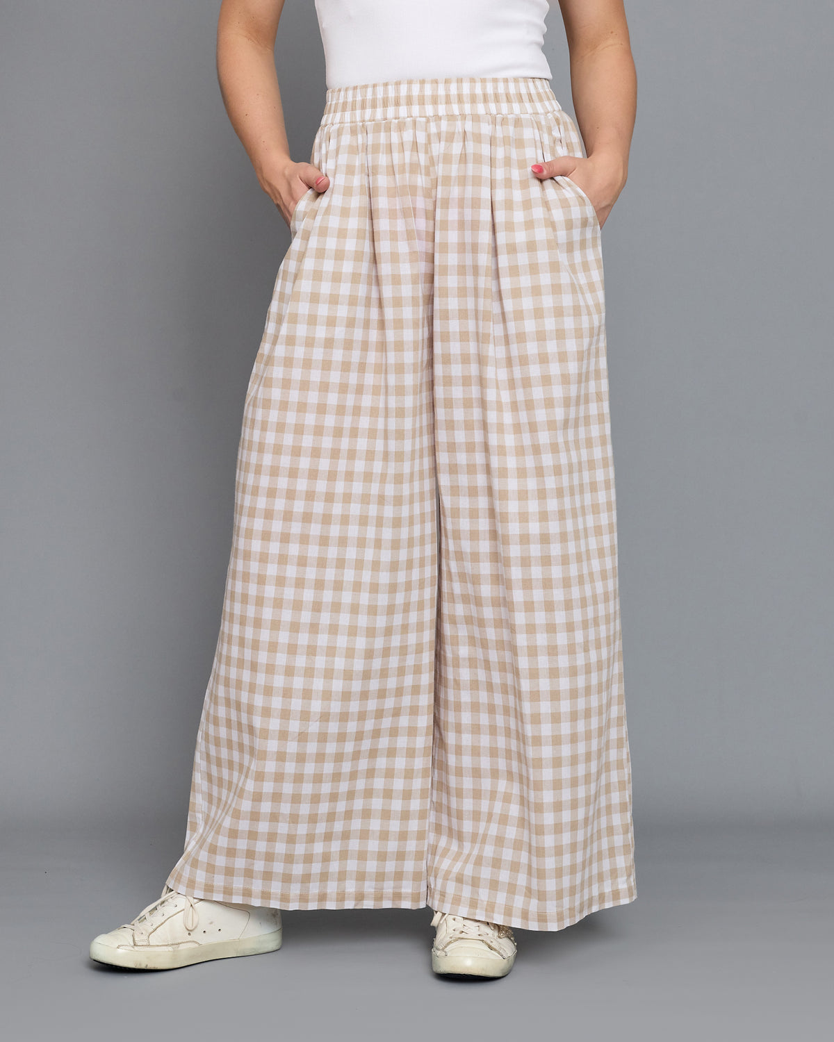 Gingham Pants