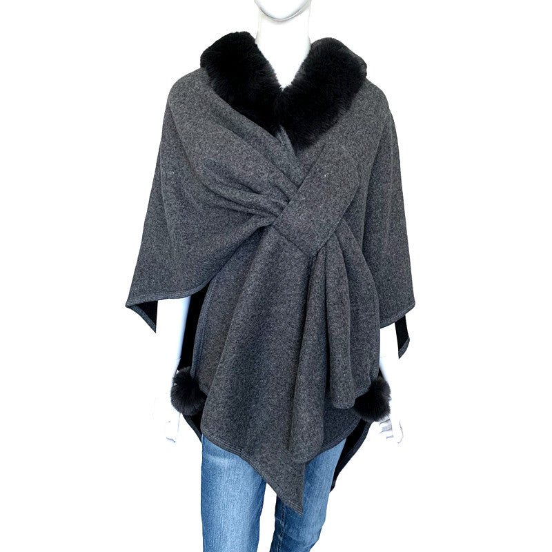 Cross front Poncho