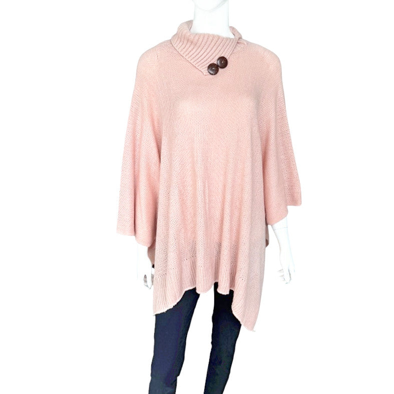 Two Button Poncho