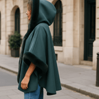 Hooded Cape -Teal ATN