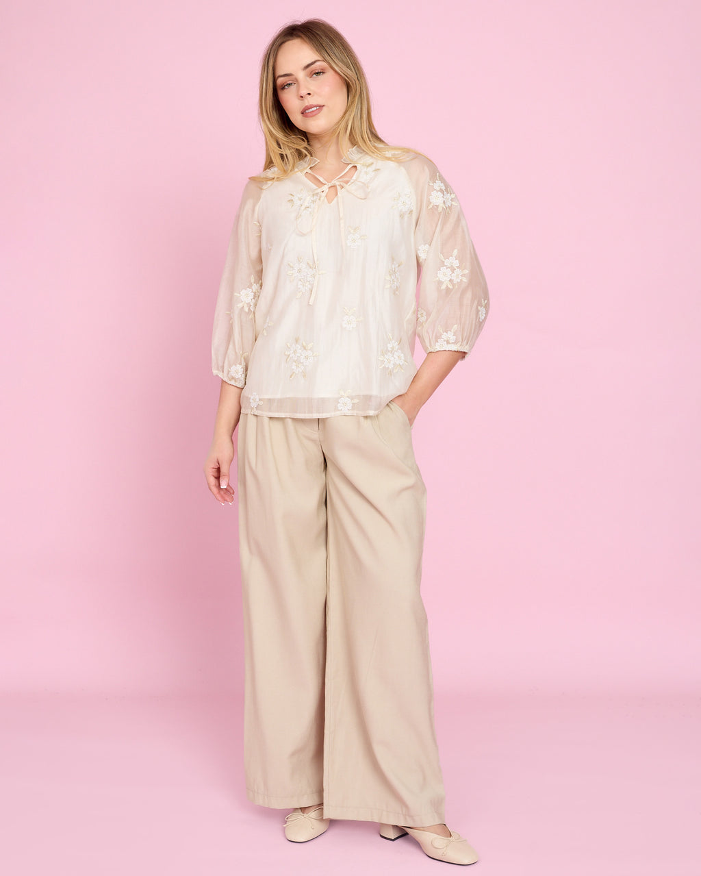 Primrose Emblem Blouse