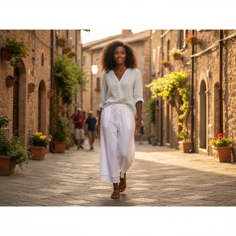 Atn Side button pants