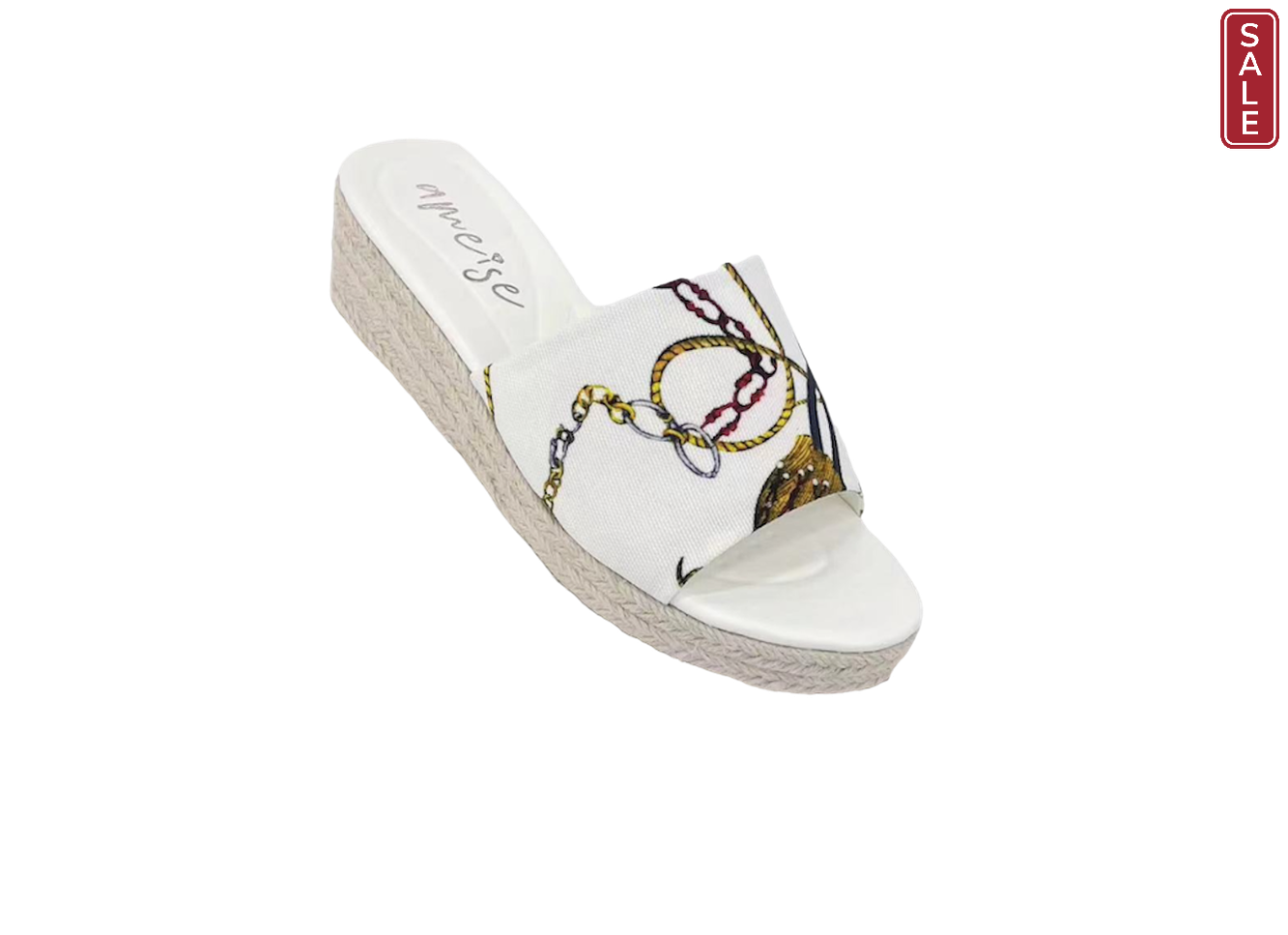 Chain Wedge white