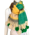 Stripe Fluffy Scarf AUTN