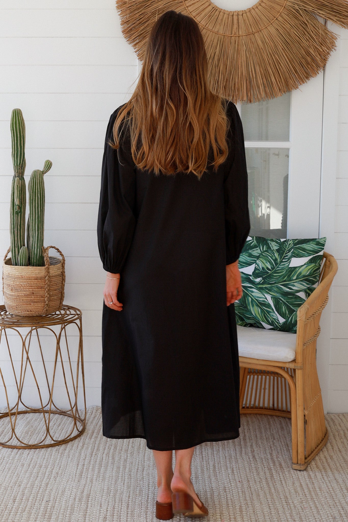 IB  Black Palm Midi