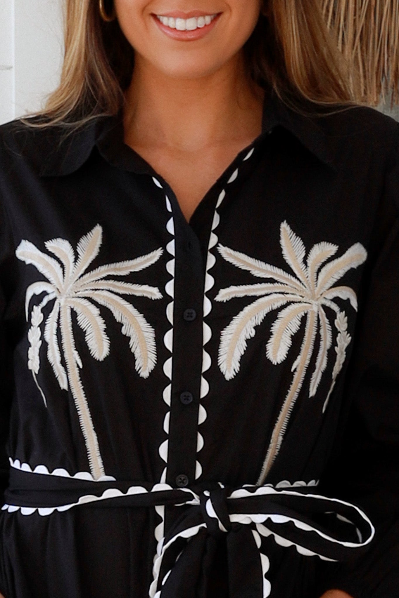 IB  Black Palm Midi