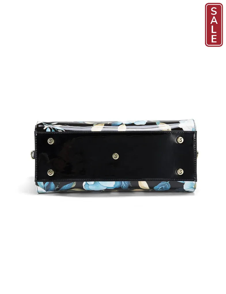 ASTORIA PATENT LEATHER GRIP BAG
