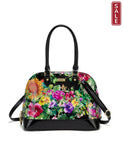LAUREN PATENT LEATHER DOME BAG