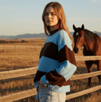 Callie Striped Knit Charlotte The Label