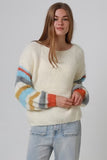 Stripe Sleeve Knit Charlotte The Label