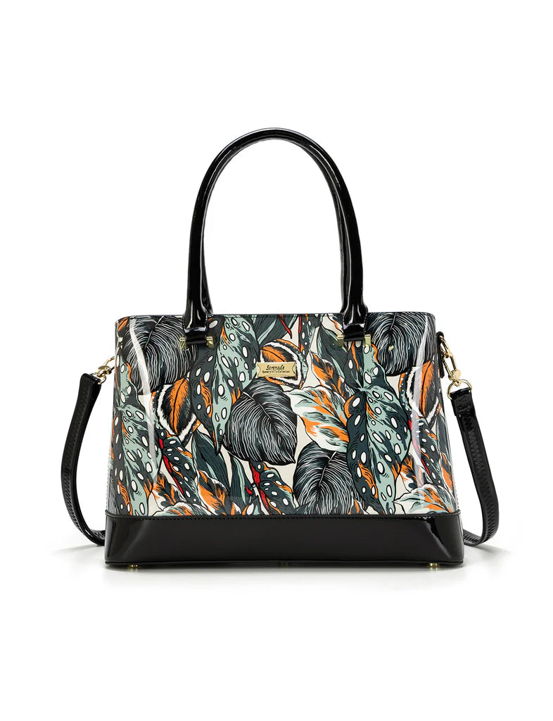 Phyllis Patent Leather Bag