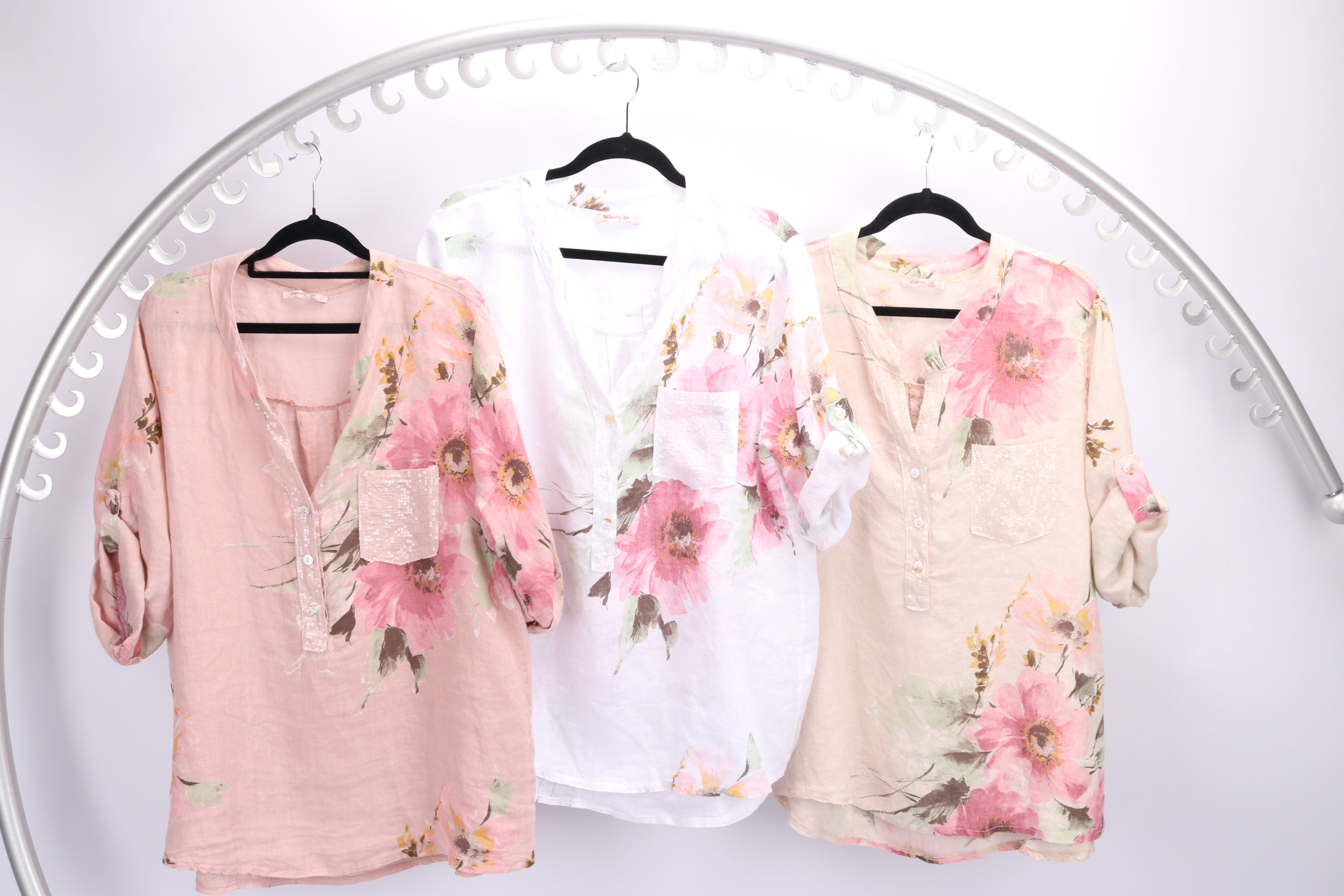 Rajani Linen Top