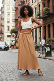 Malaga Linen Skirt