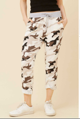 Camo Jogger Pants