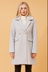 Theresa Faux fur collar coat