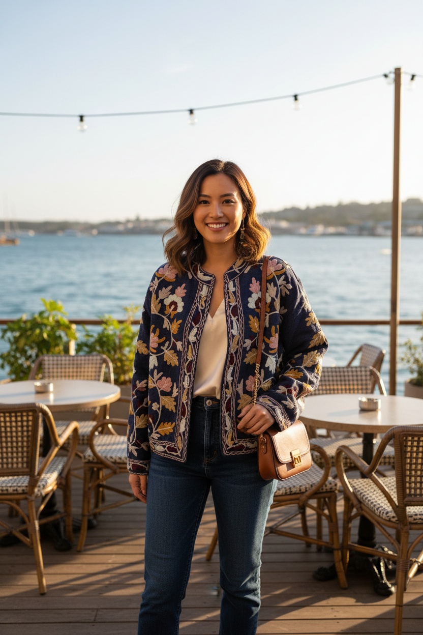 Sujami Cotton Jacket Mandala