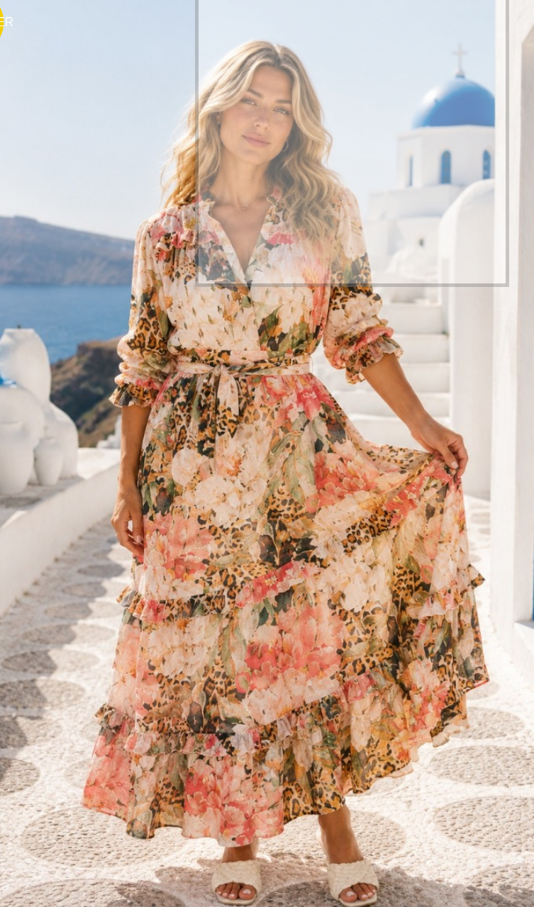 Golden Hour Fleur Dress