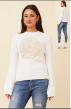 Crochet Motif Jumper