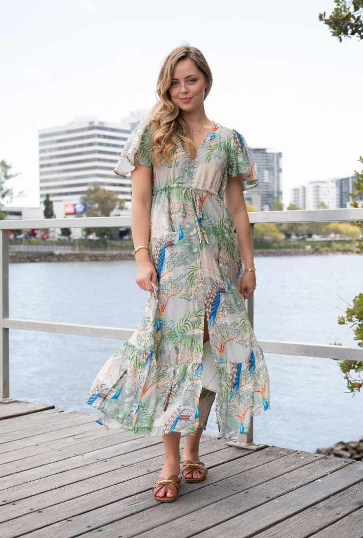 Selma Peacock in palace Dress