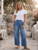 Nerrisa Barrel Leg jeans BA606 wakee