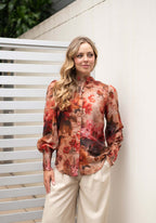 Vintage Peony Blouse So in style