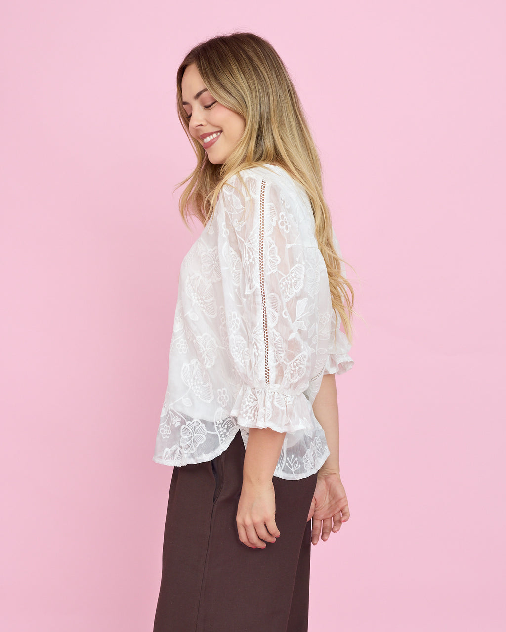 Floral Lace Blouse