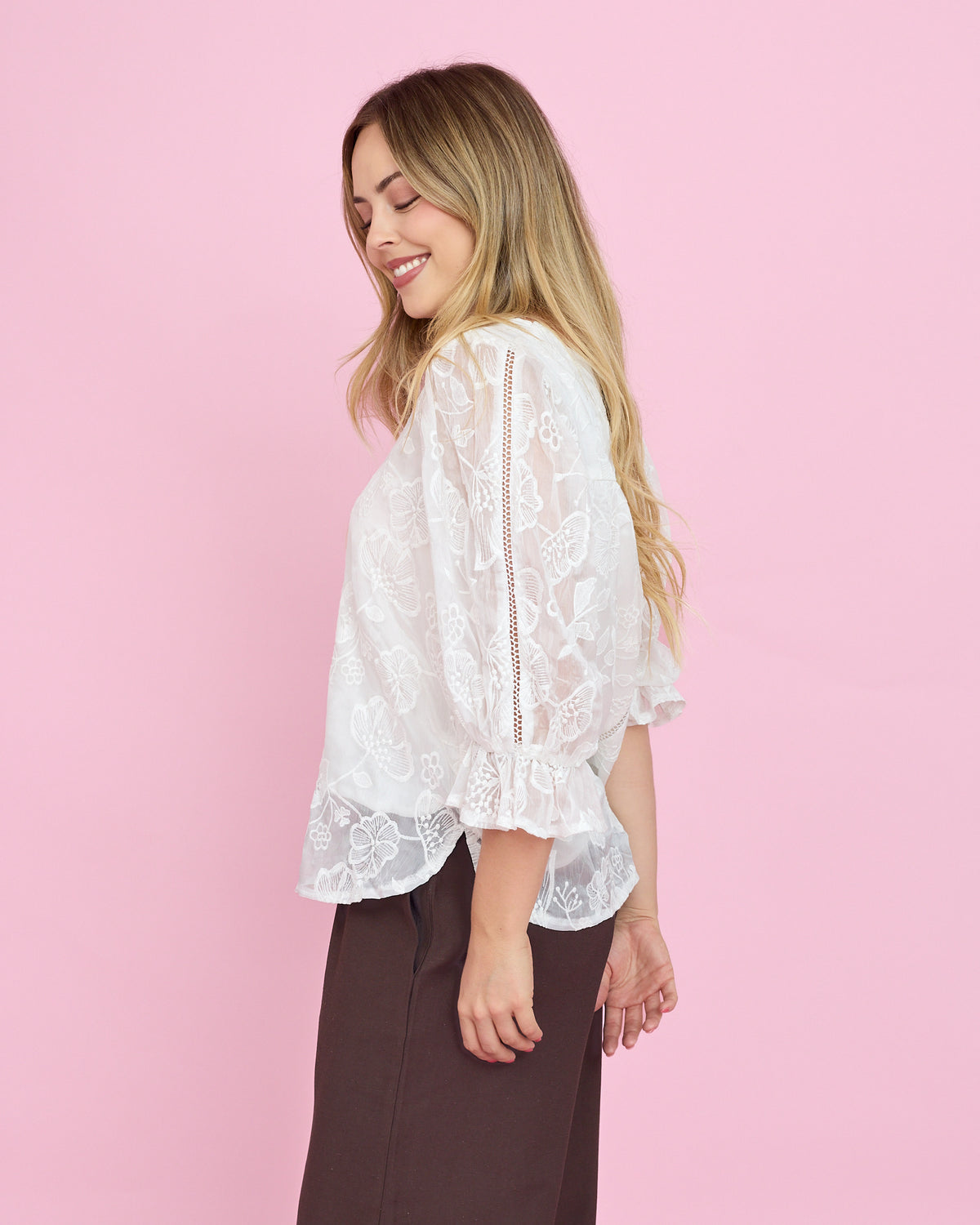 Floral Lace Blouse