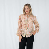 Fleur Bouquet Blouse blush So in style