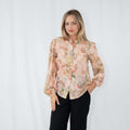 Fleur Bouquet Blouse blush So in style