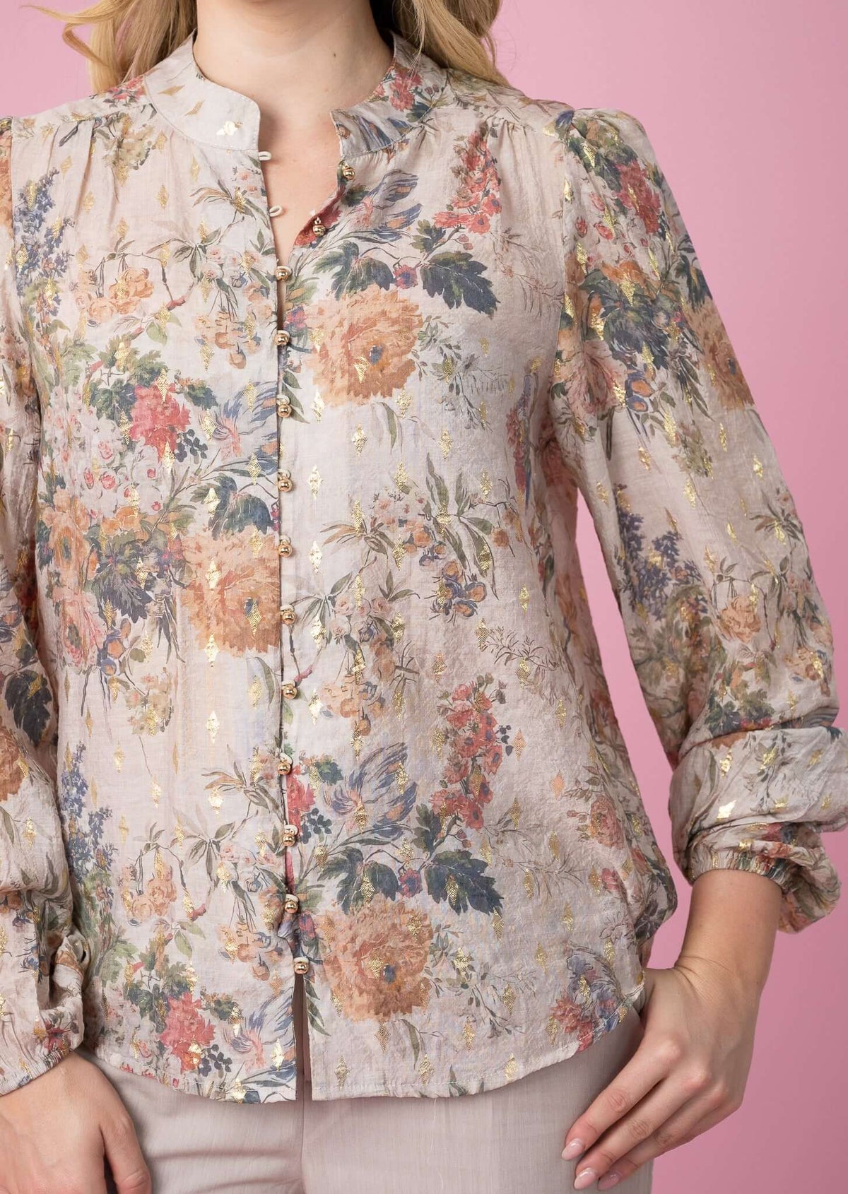 Flower Bouquet Blouse