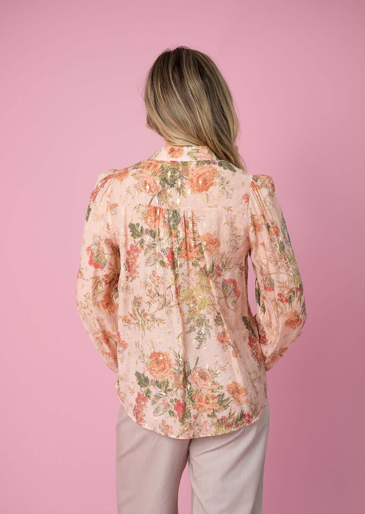 Flower Bouquet Blouse