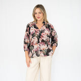 Blush Floral Blouse So in style