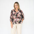 Blush Floral Blouse So in style