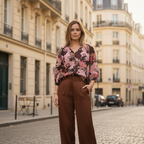 Miniya 3/4 Sleeve Blouse