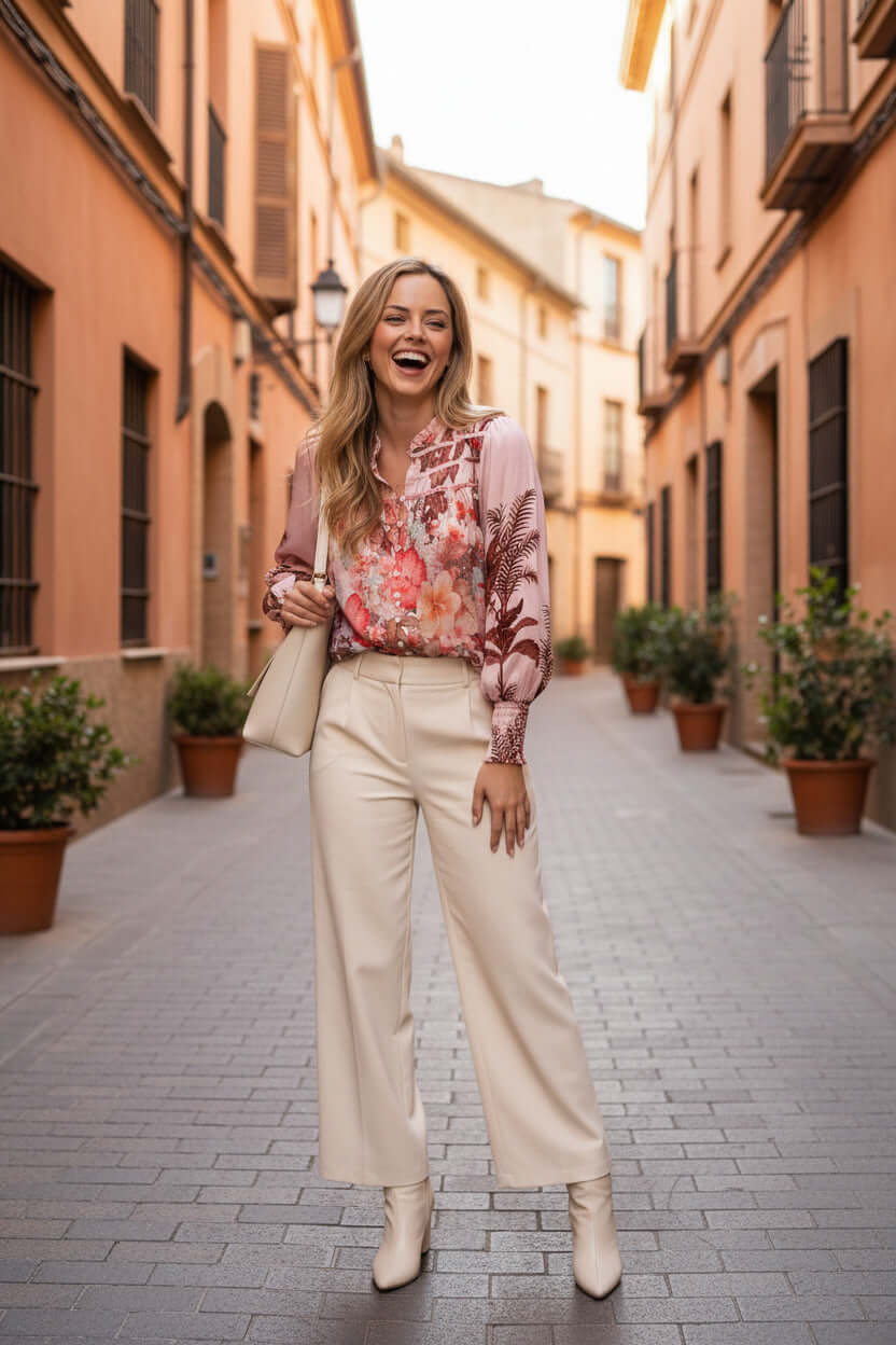 Suzannah Ruffle neck Blouse So in style