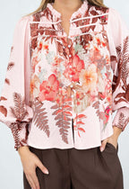 Suzannah Ruffle neck Blouse So in style