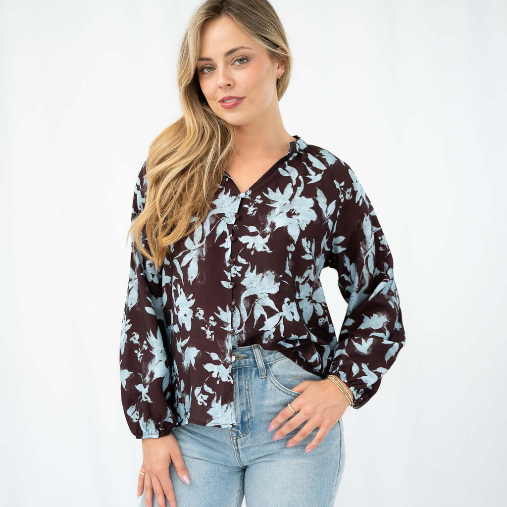 Lara Floral Blouse So in style