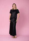 Sequin Top- Black
