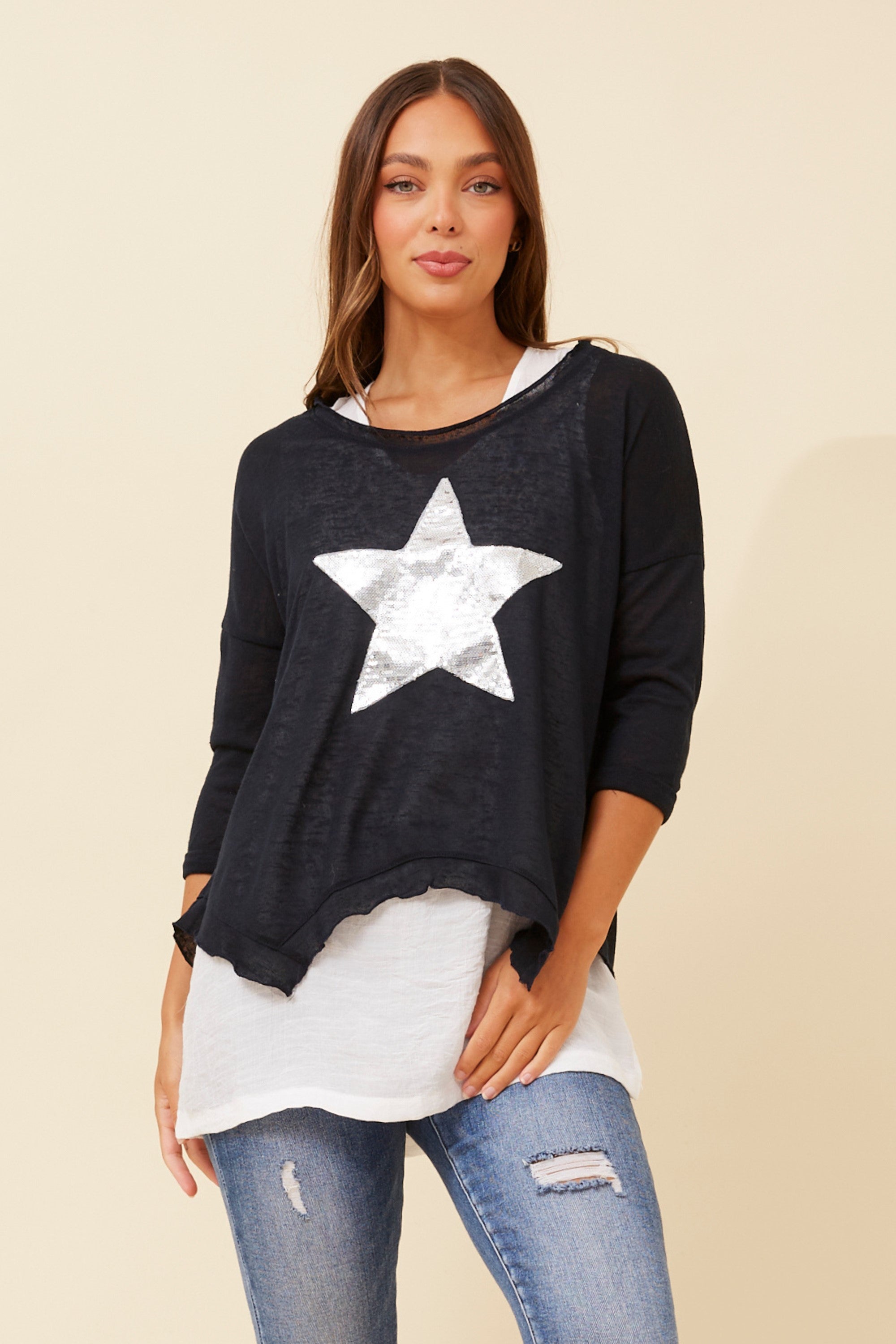 Charity Star Top