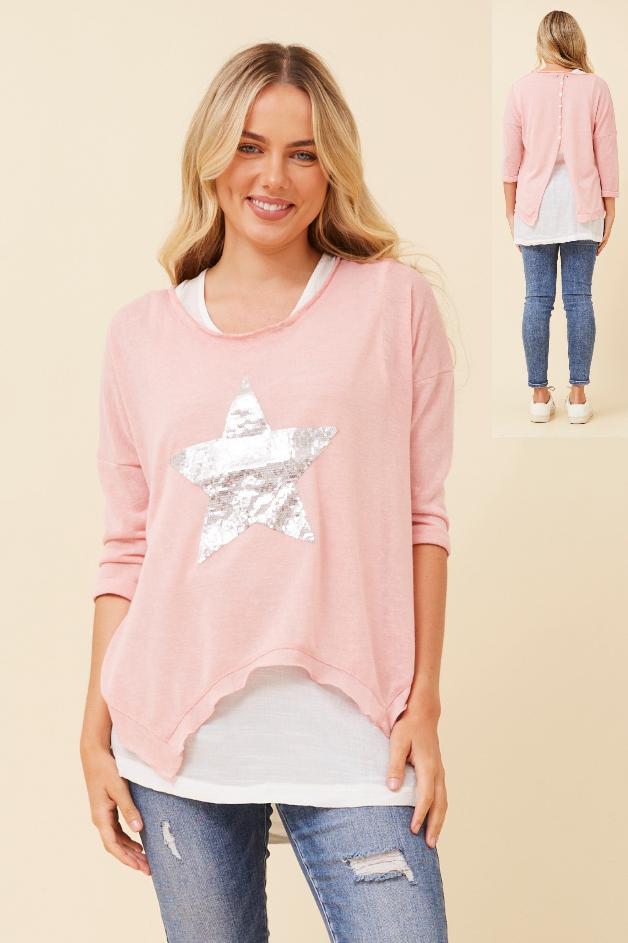 Charity Star Top
