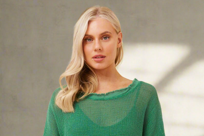 Geraldine Mesh top
