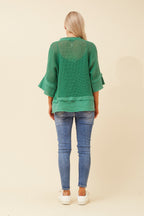 Geraldine Mesh top
