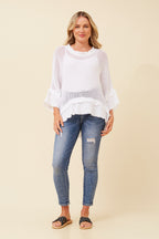 Geraldine Mesh top