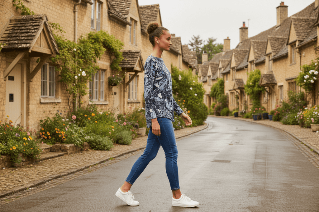 Matilde Crew neck top Caroline Morgan