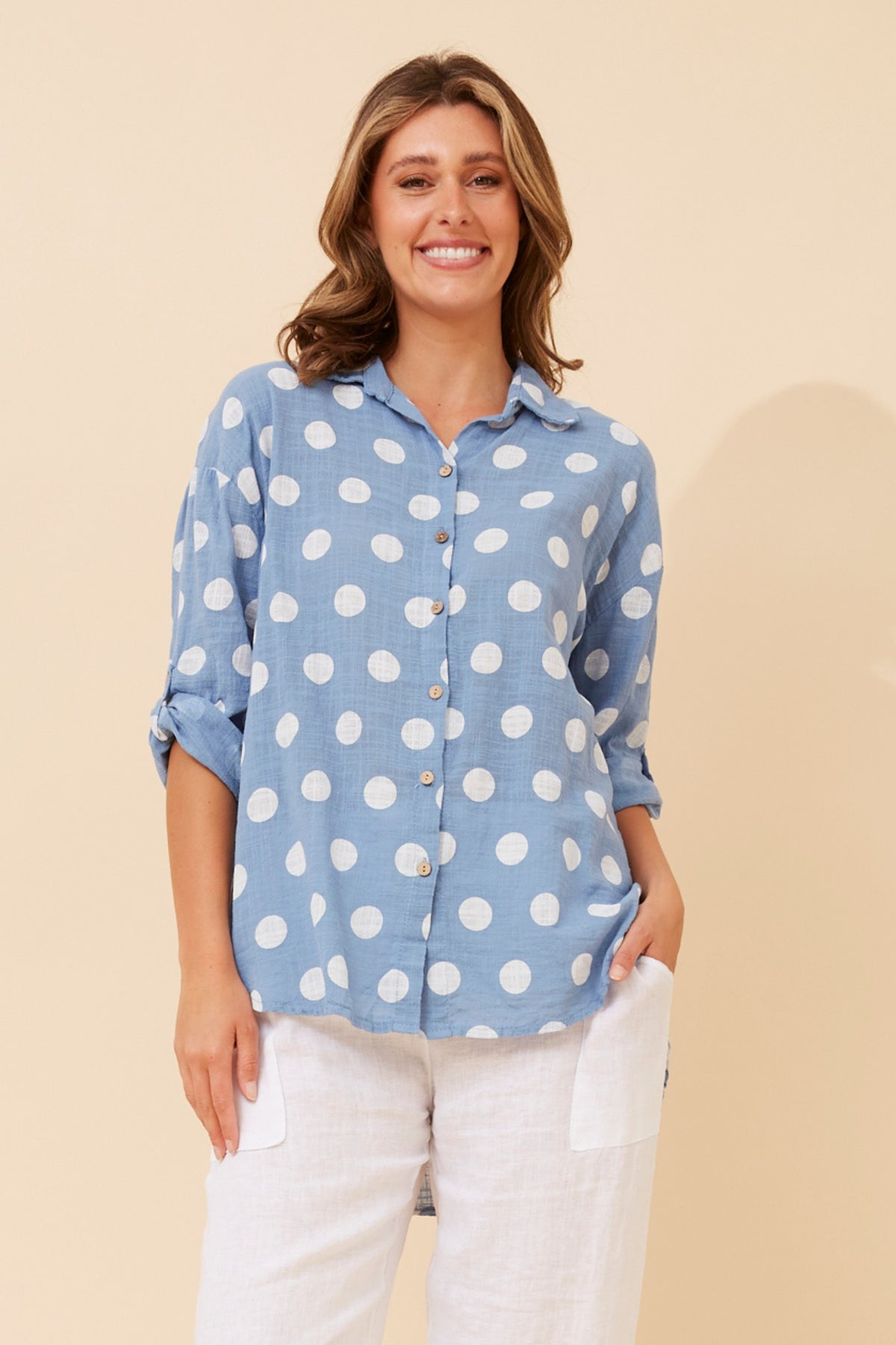 CKM Polka Dot Shirt