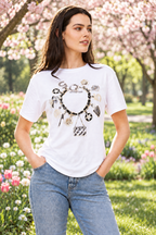 CKM Charm Bracelet  t-shirt