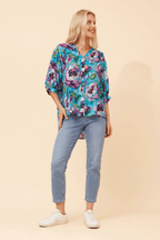 Tuva 3/4 sleeve shirt Caroline Morgan