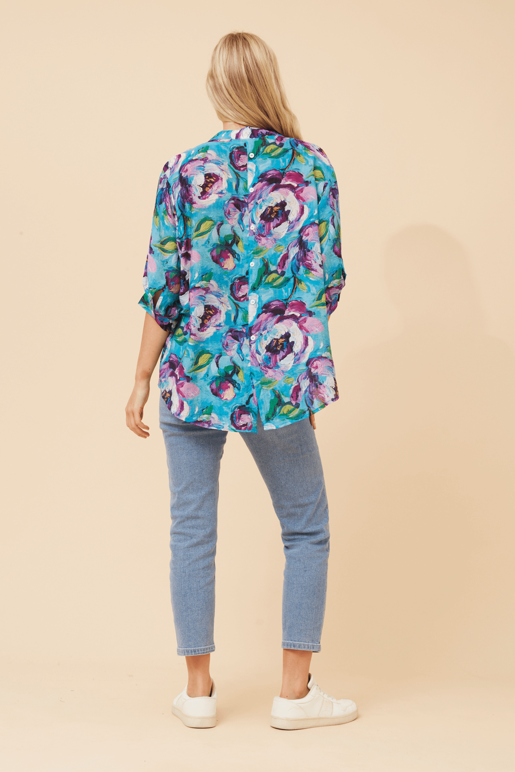 Tuva 3/4 sleeve shirt Caroline Morgan